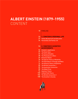 Albert Einstein the Persistent Illusion of Transience