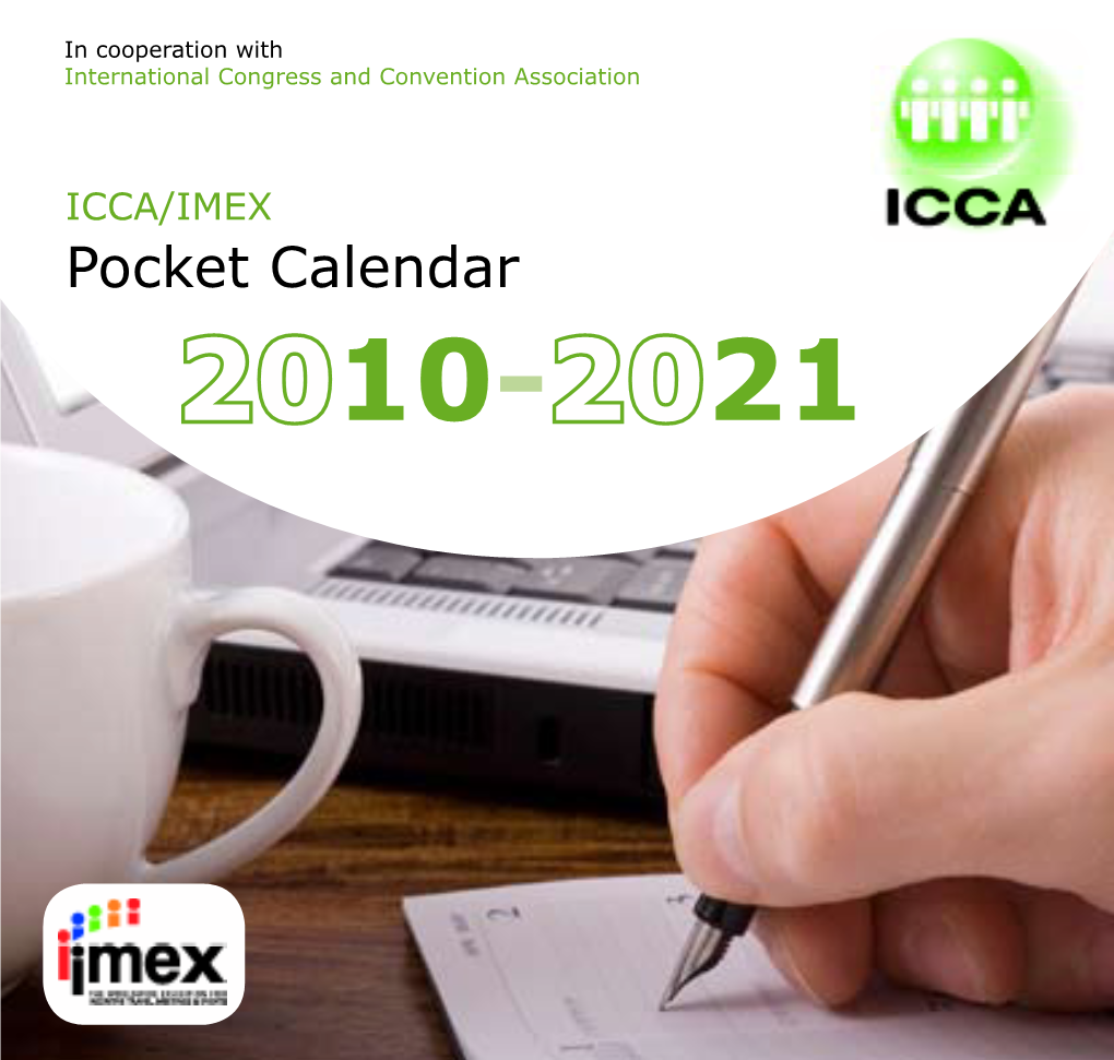 Pocket Calendar ICCA/IMEX 20