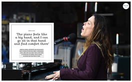 BETH HART ‘The Piano Feels Like a Big Hand, and I Can Go Sit in That Hand and Find Comfort There’
