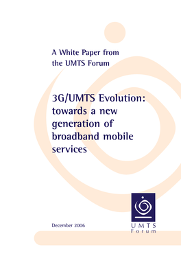 UMTS White Paper For