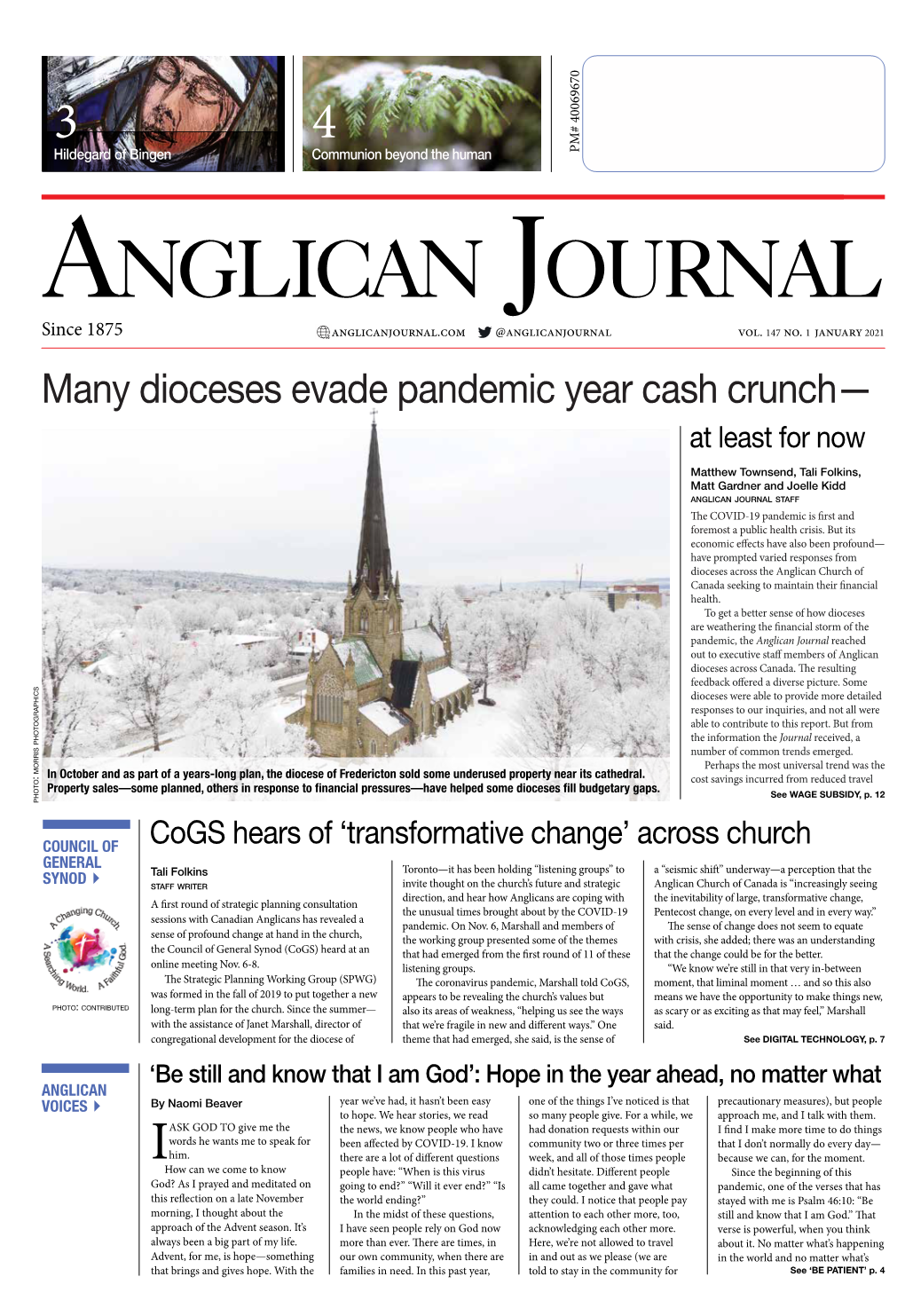 Many Dioceses Evade Pandemic Year Cash Crunch—