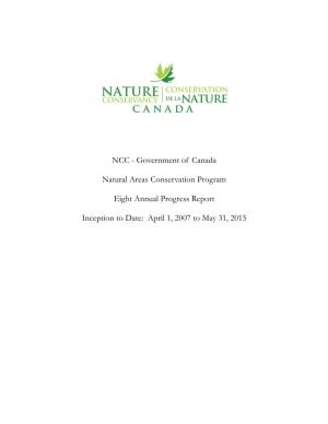 The Natural Areas Conservation Program