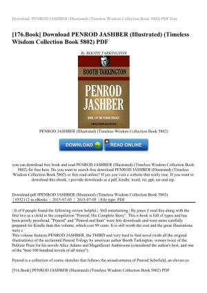 Download PENROD JASHBER (Illustrated) (Timeless Wisdom Collection Book 5802) PDF