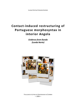 Contact-Induced Restructuring of Portuguese Morphosyntax in Interior Angola