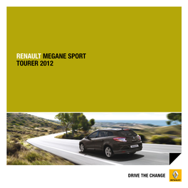 Renault Megane Sport Tourer 2012