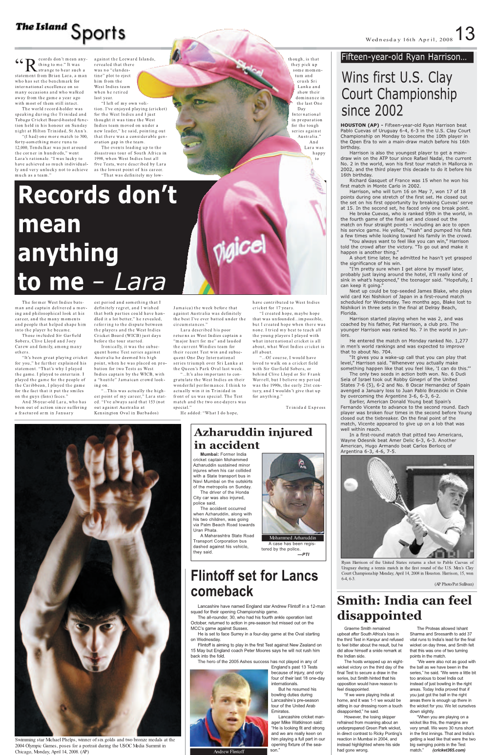 Records Don't Mean Anything to Me – Lara