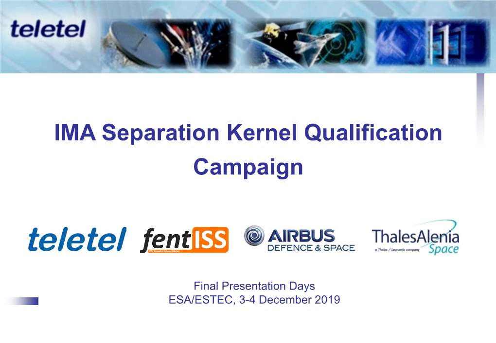 IMA Separation Kernel Qualification Campaign.Pdf