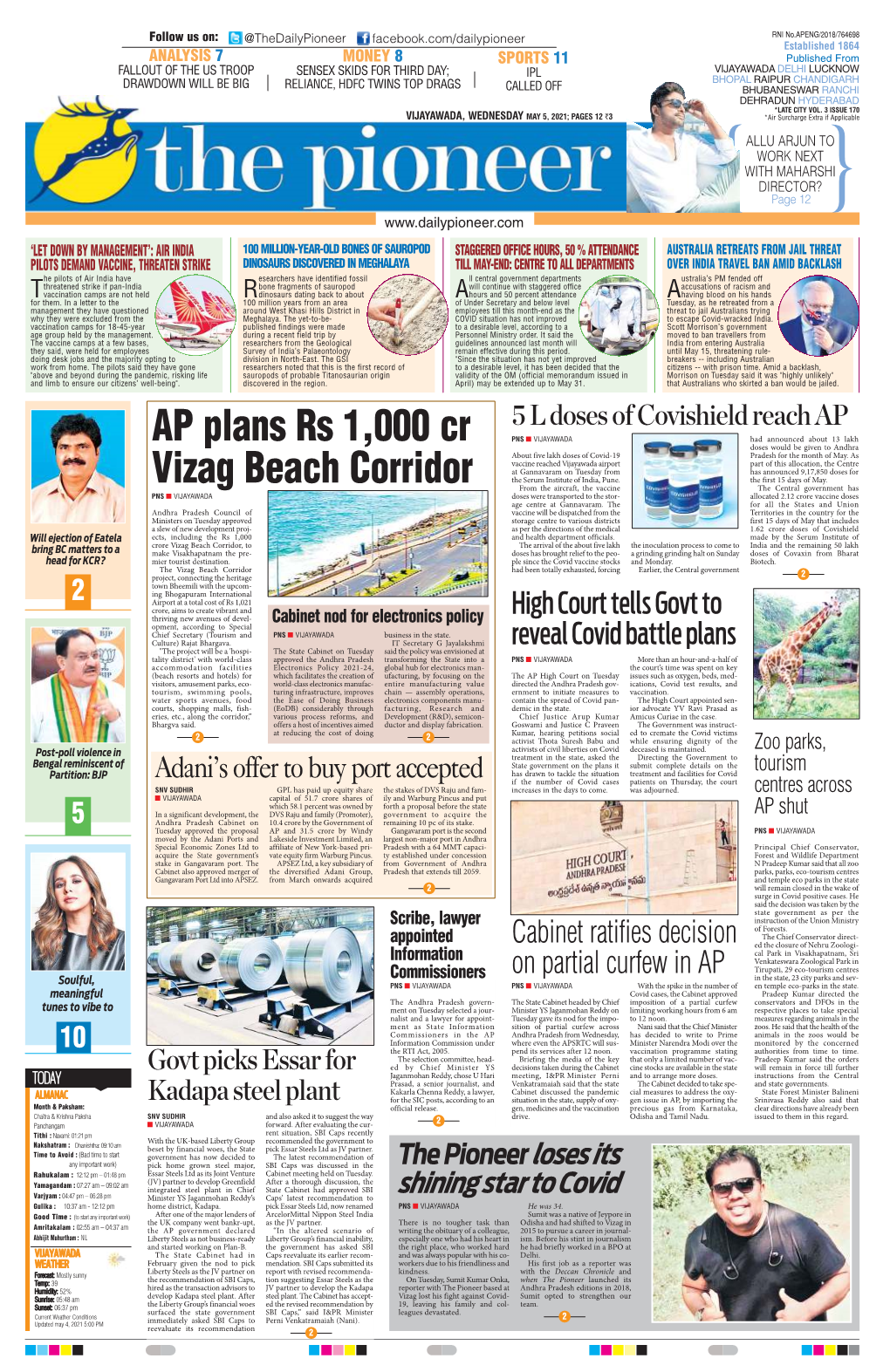 Vijayawada Delhi Lucknow Bhopal Raipur Chandigarh Drawdown Will Be Big Reliance, Hdfc Twins Top Drags Called Off Bhubaneswar Ranchi Dehradun Hyderabad *Late City Vol