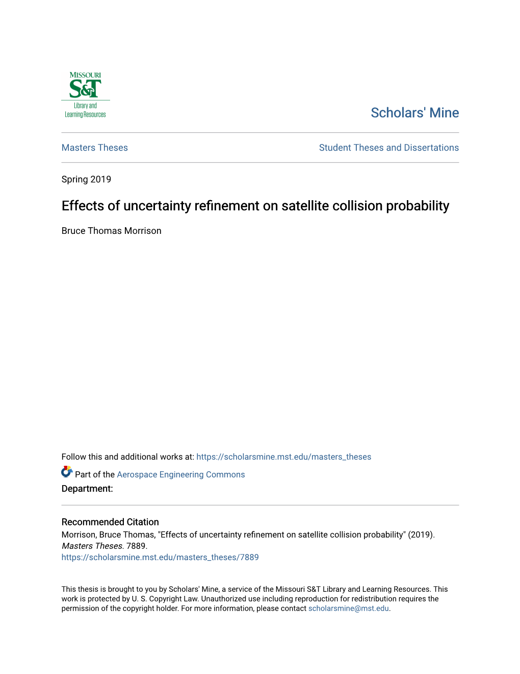 Effects of Uncertainty Refinement on Satellite Collision Probability