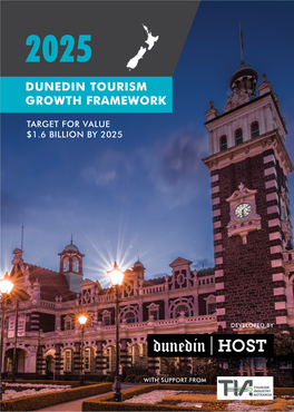 Dunedin Tourism Growth Framework