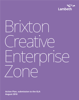 Brixton Creative Enterprise Zone Action Plan