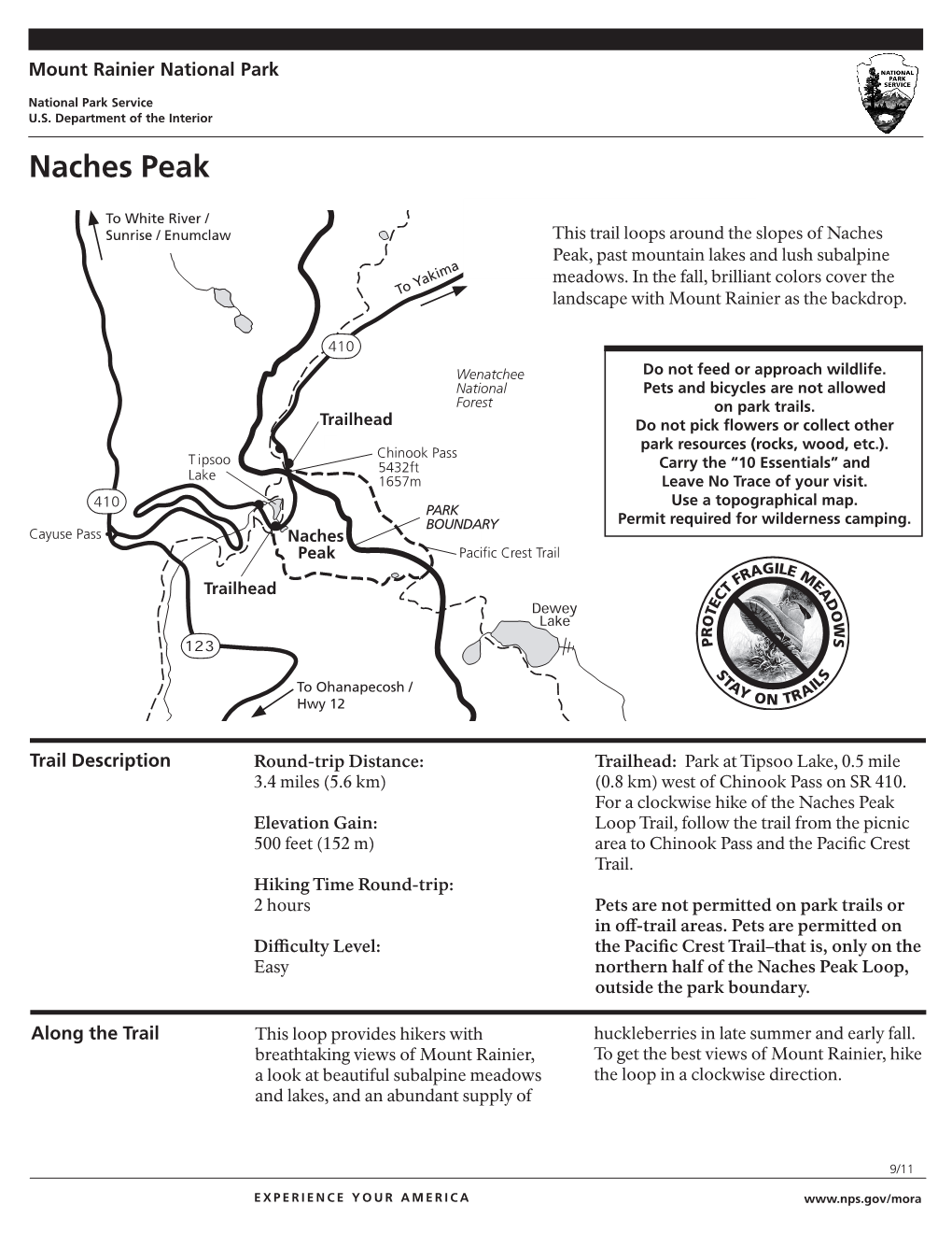 Naches Peak 1776M E