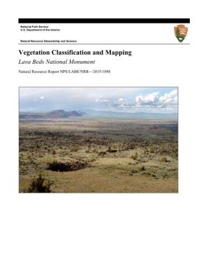 Lava Beds Vegetation Classification