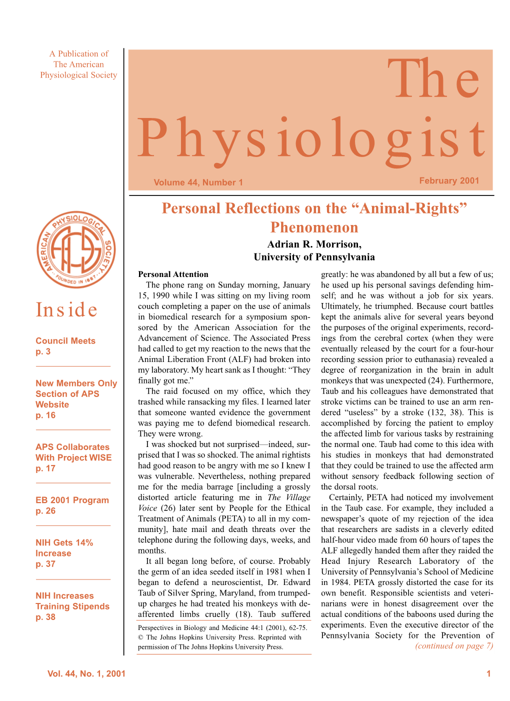 The Physiologist