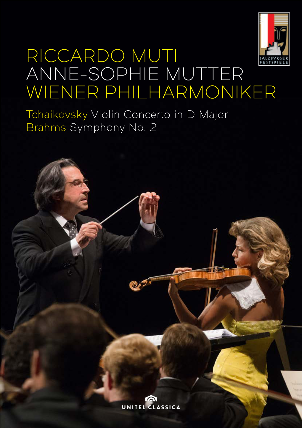 Riccardo Muti Anne-Sophie Mutter Wiener Philharmoniker Tchaikovsky Violin Concerto in D Major Brahms Symphony No