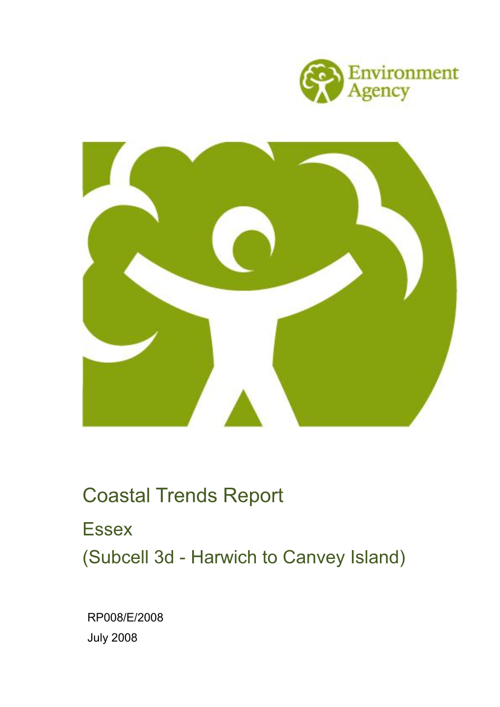 Coastal Trends Report Essex (Subcell 3D - Harwich to Canvey Island)