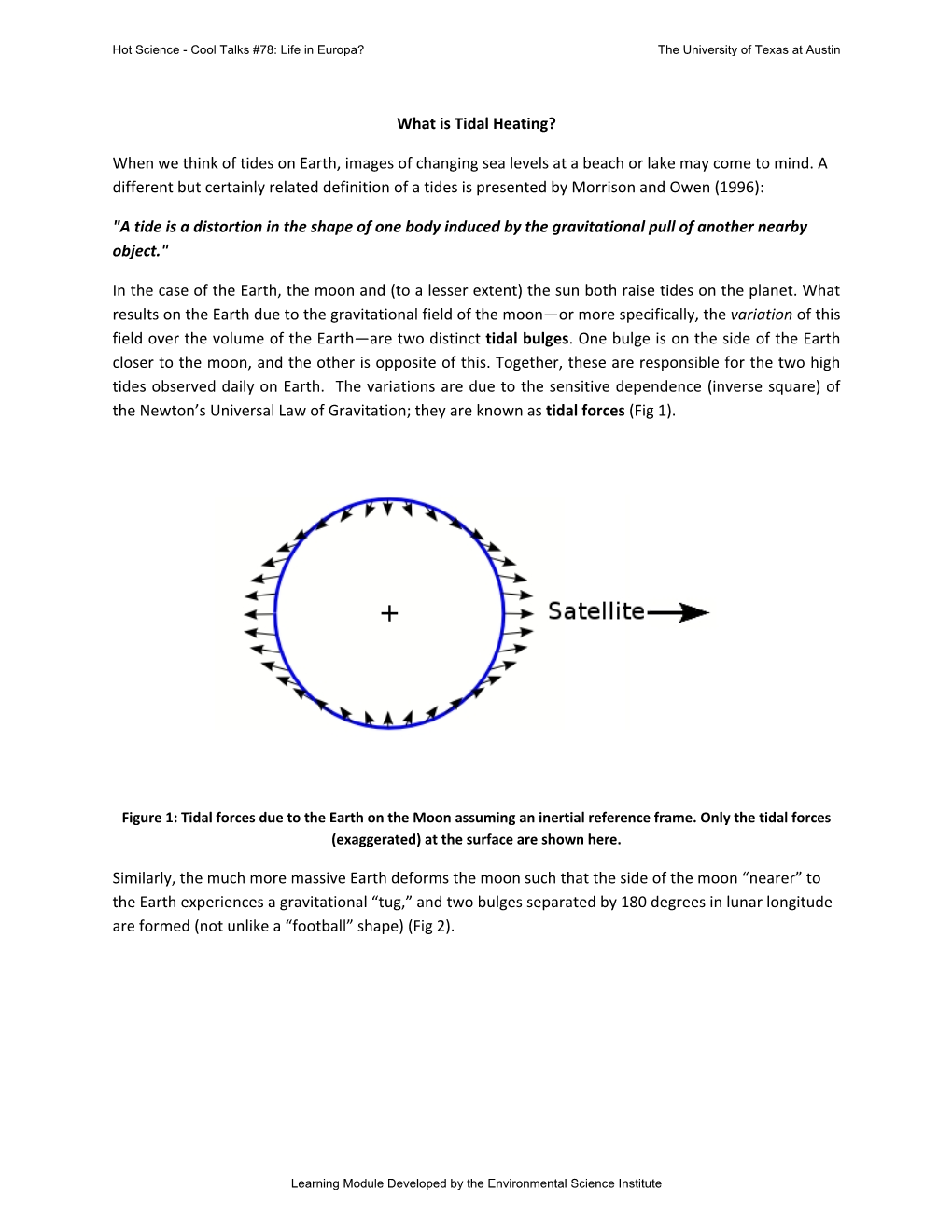 What Is Tidal Heating?