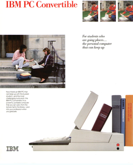 IBM PC Convertible