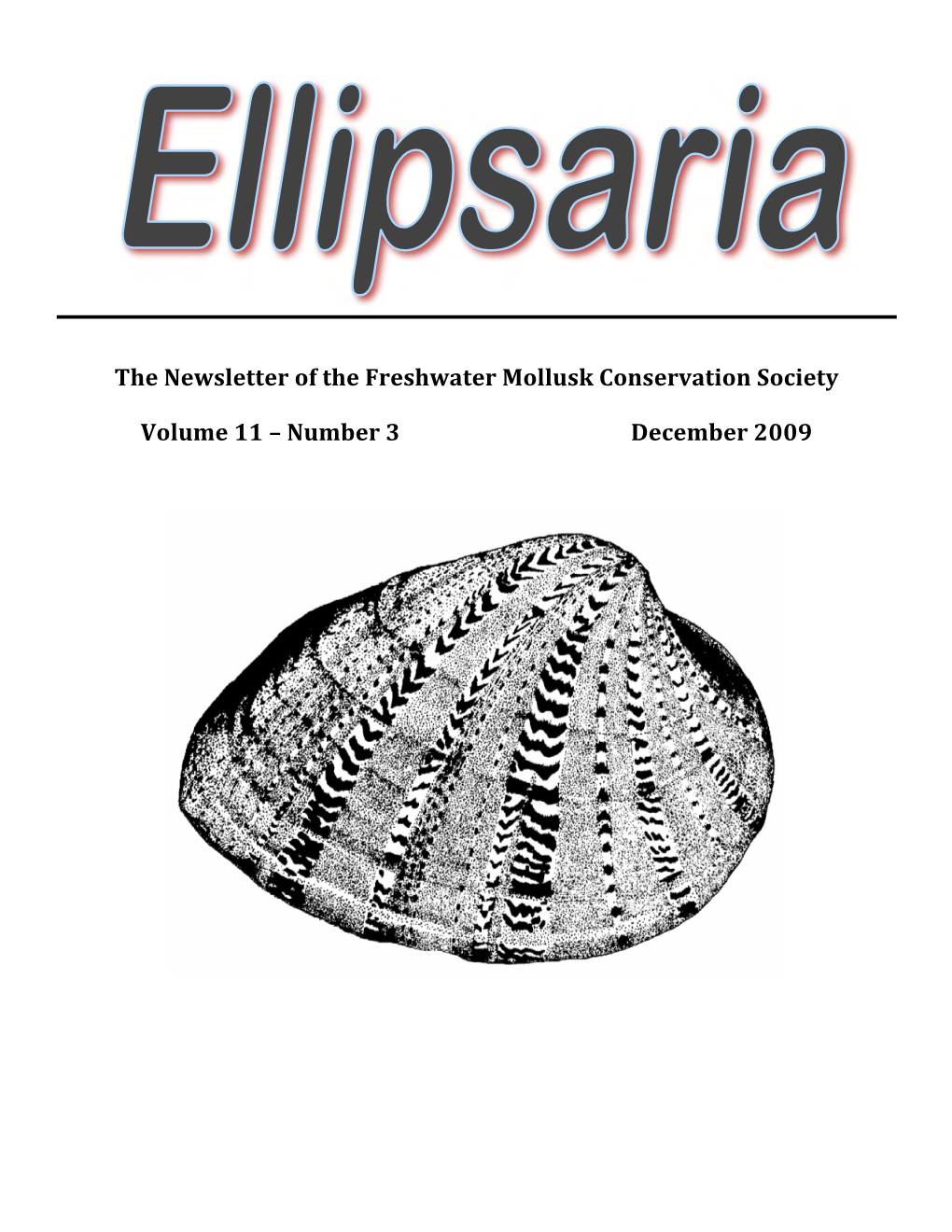 Ellipsaria) Which Would Take Effect at the 2011 Symposium