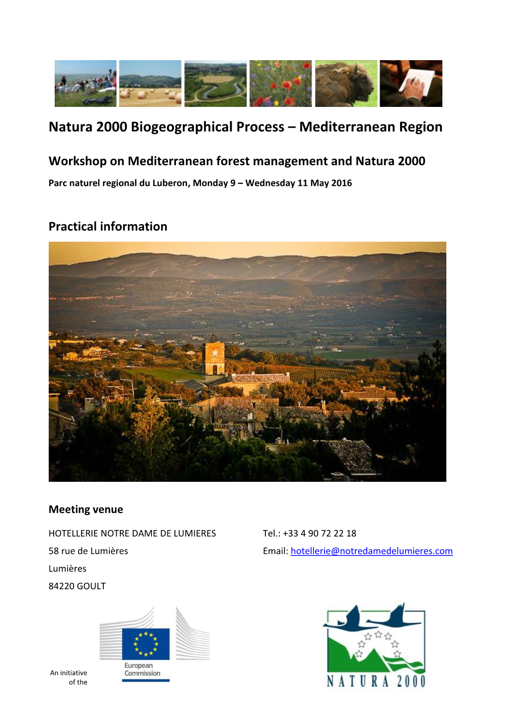 Natura 2000 Biogeographical Process – Mediterranean Region
