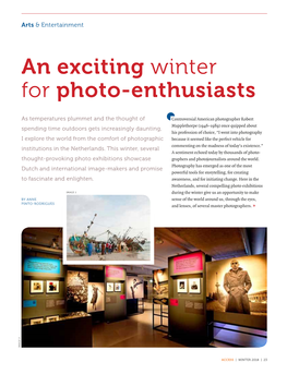 Winter Photo-Exhibitions in the Netherlands