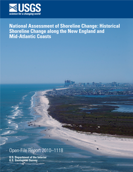 Historical Shoreline Change Along the New England and Mid-Atlantic Coasts