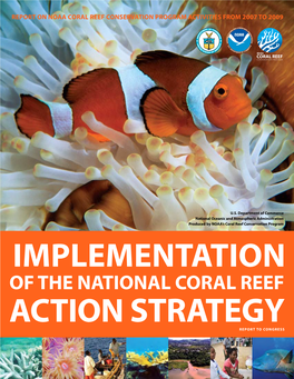 NOAA's Coral Reef Conservation Program Report to Congress 2007