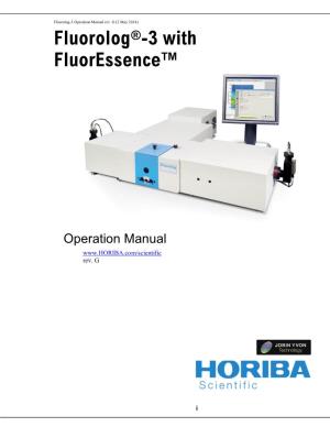 Fluorolog®-3 with Fluoressence™