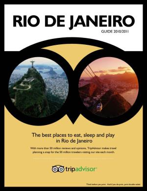 Rio De Janeiro Guide 2010/2011