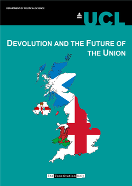 Devolution and the Future of the Union