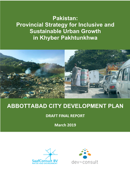 Abbottabad City Development Plan – Draft Final Report