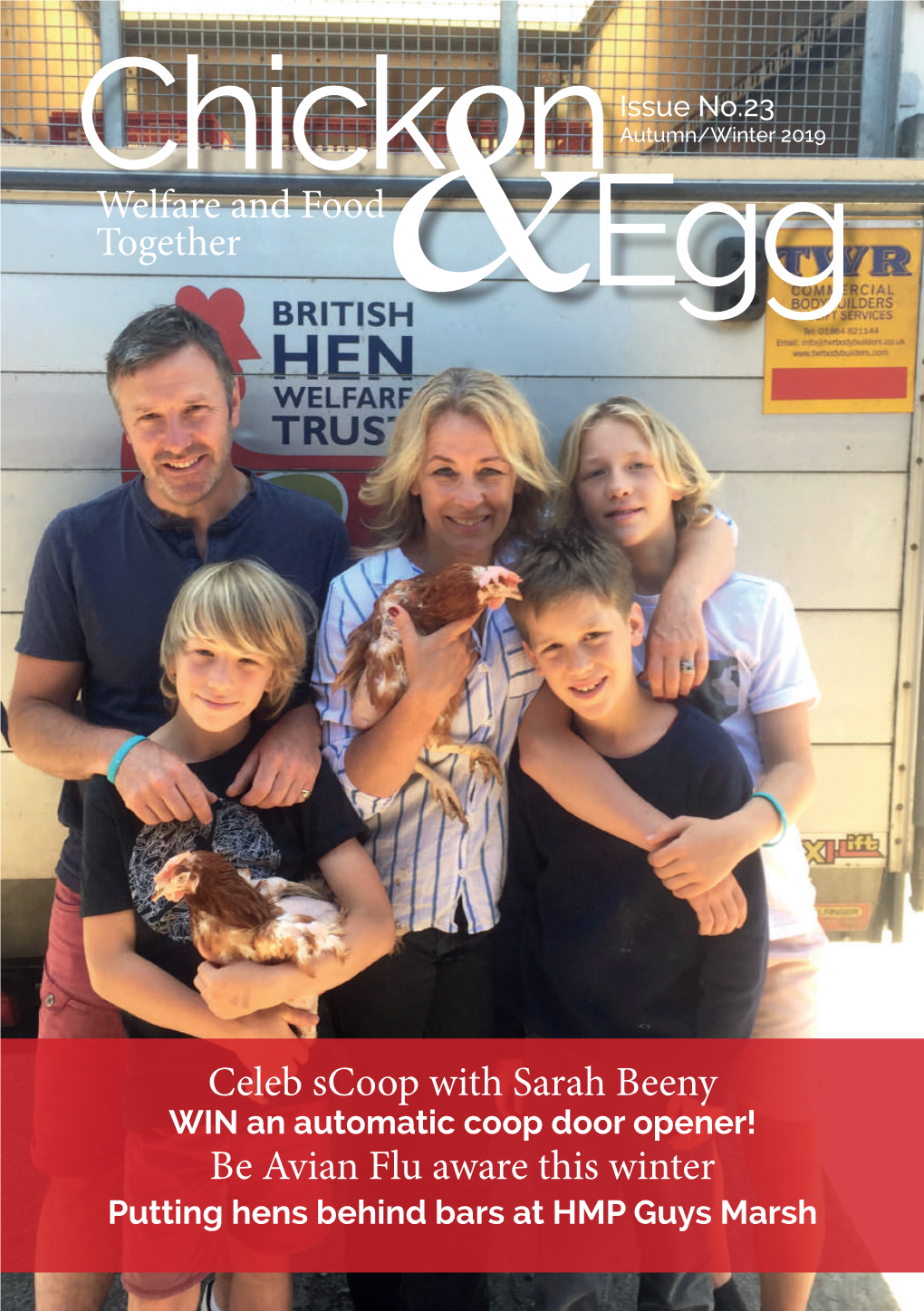 Celeb Scoop with Sarah Beeny Be Avian Flu Aware This Winter