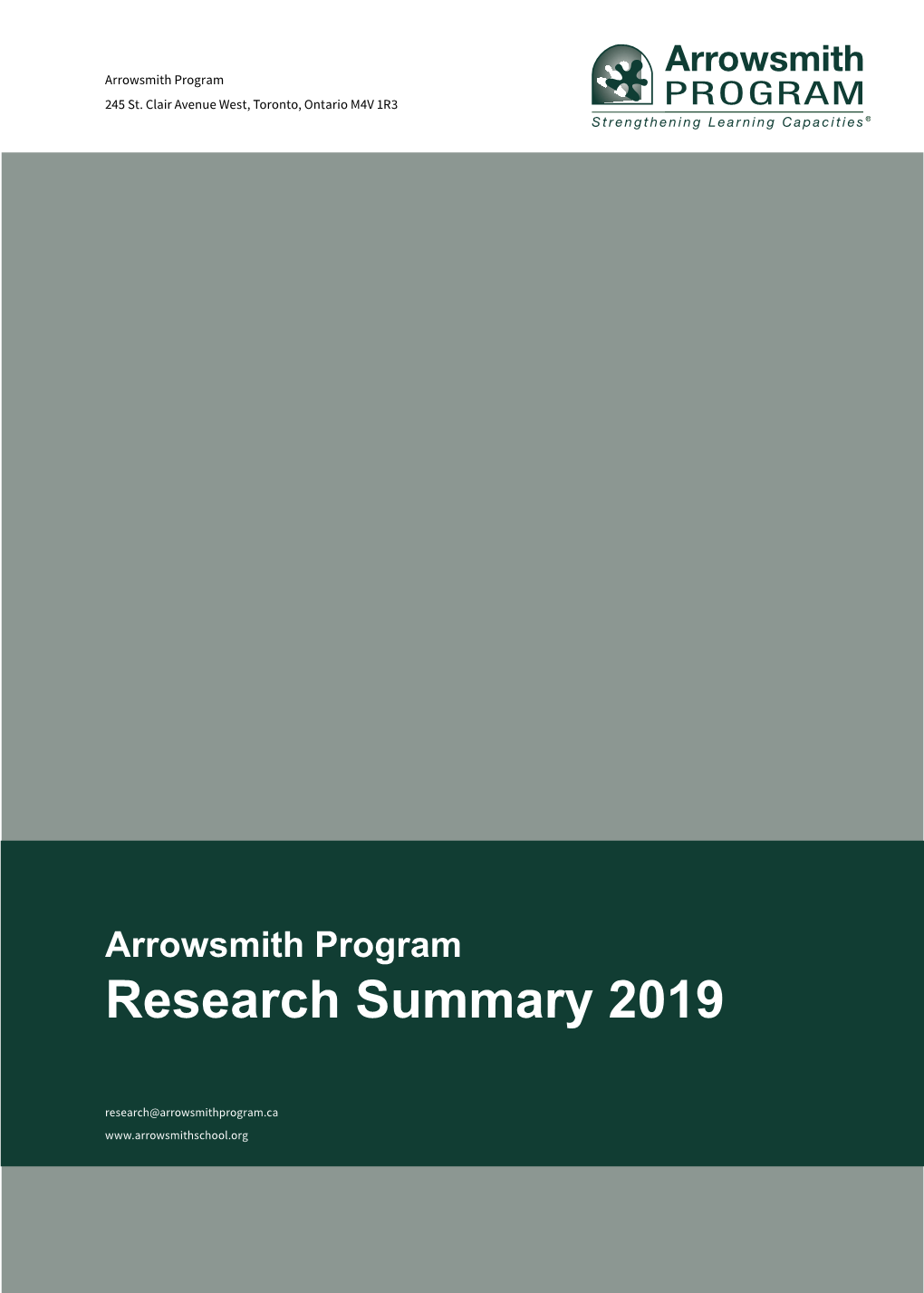Research Summary 2019
