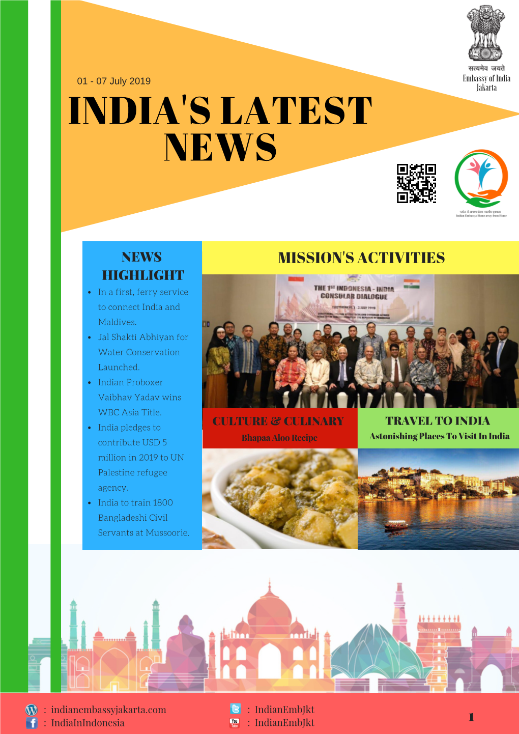 01 - 07 July 2019 Jakarta INDIA's LATEST NEWS