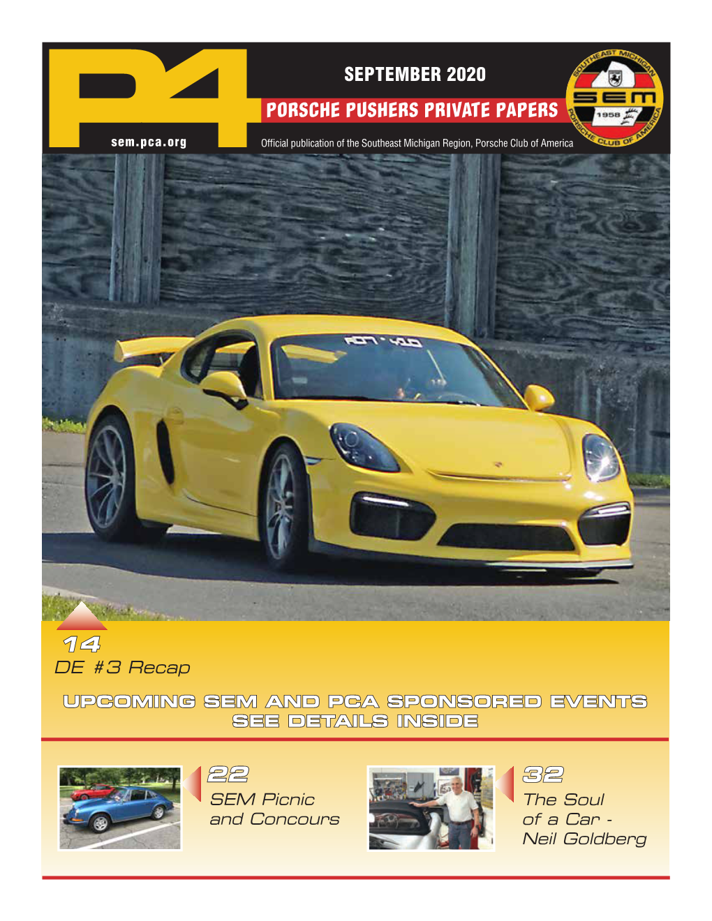 Porsche Pushers Private Papers September 2020