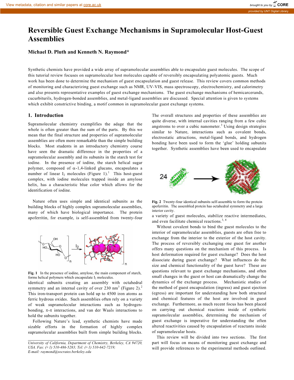 Reversible Guest Exchange Mechanisms in Supramolecular Host-Guest Assemblies