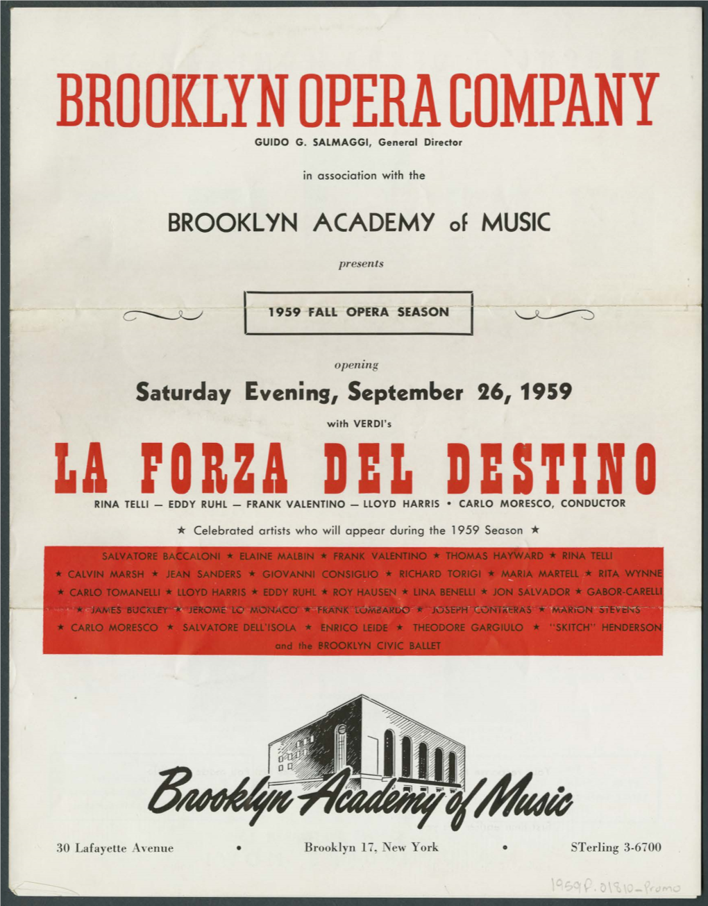 Brooklyn Opera Company Guido G