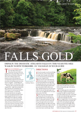 Drink in the Dramatic Aysgarth Falls on This Near Five-Mile Walk in North Yorkshire