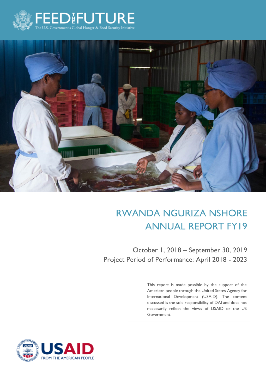 Rwanda Nguriza Nshore Annual Report Fy19