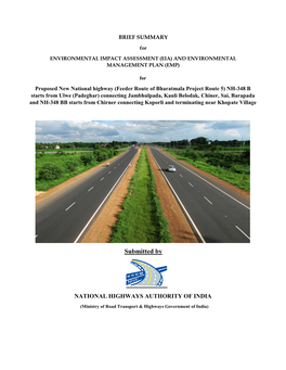 Proposed New National Highway