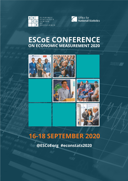 Escoe CONFERENCE on ECONOMIC MEASUREMENT 2020