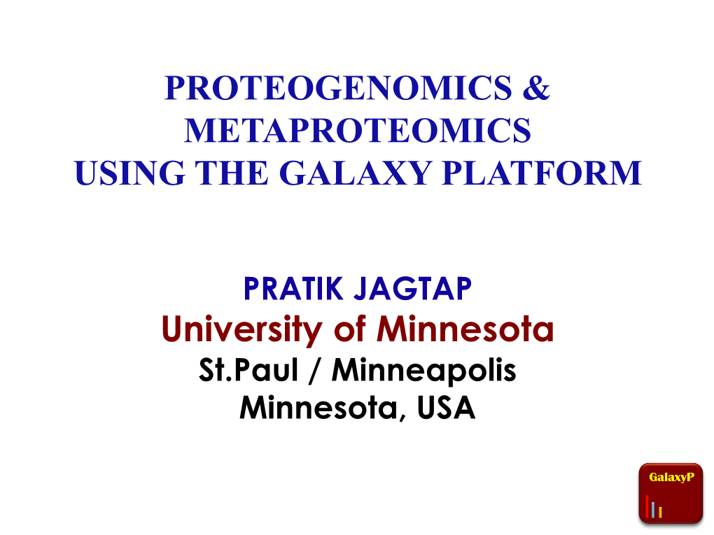 Center for Mass Spectrometry and Proteomics