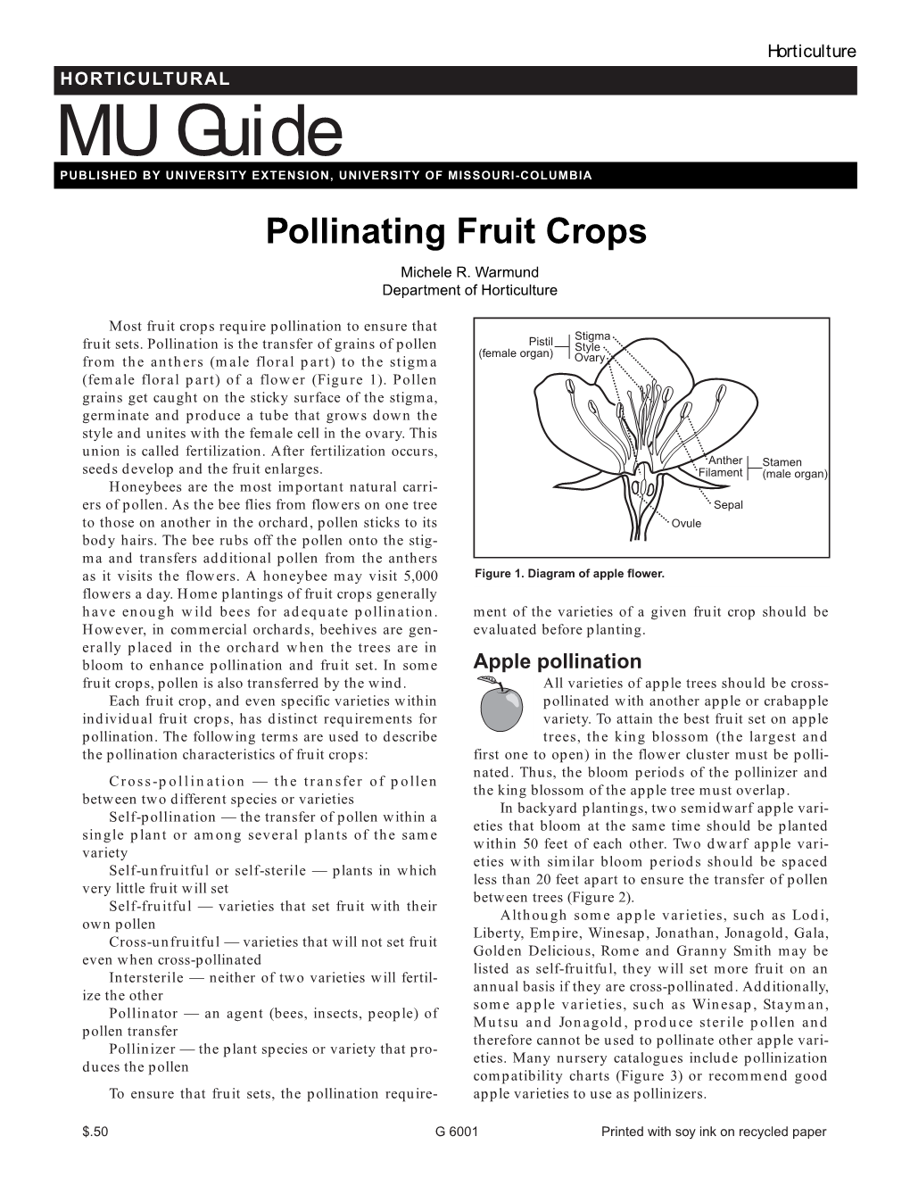 Pollinating Fruit Crops