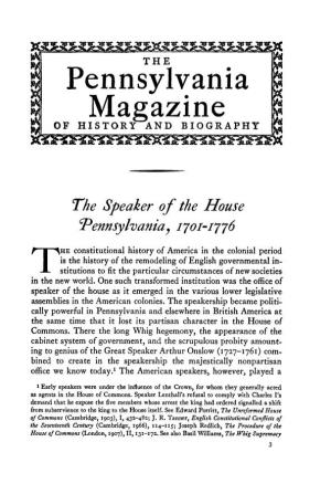 Pennsylvania Magazine of History and Biography (PMHB), LXXII (1948), 226