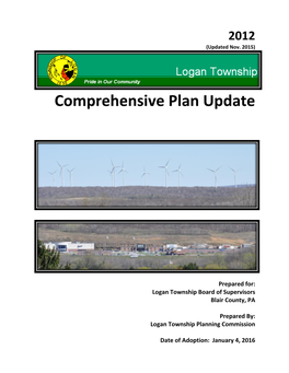 2012 Logan Township Comprehensive Plan Update