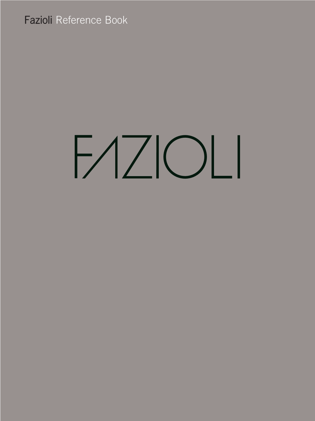 Fazioli Reference Book