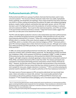 Perfluorochemicals (Pfcs)