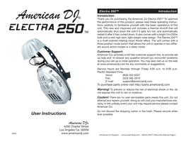 Electra 250.Pdf
