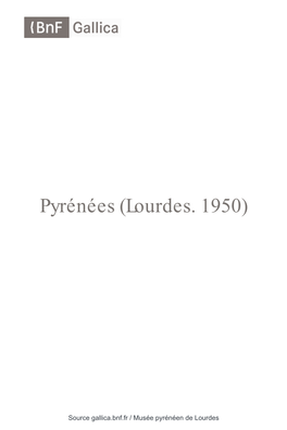 Pyrénées (Lourdes