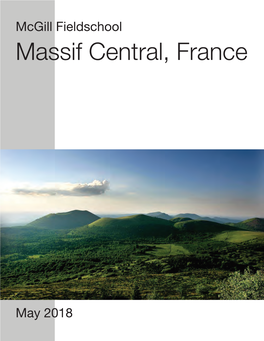 Massif Central, France